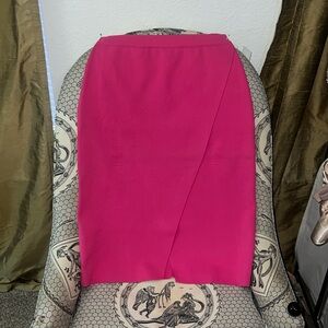Fuchsia Pencil Skirt